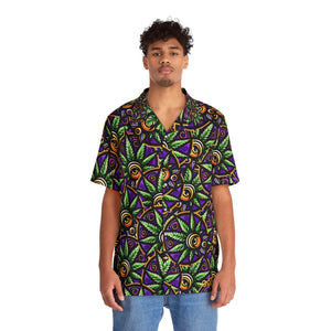 GD Purp Men's Hawaiian Shirt